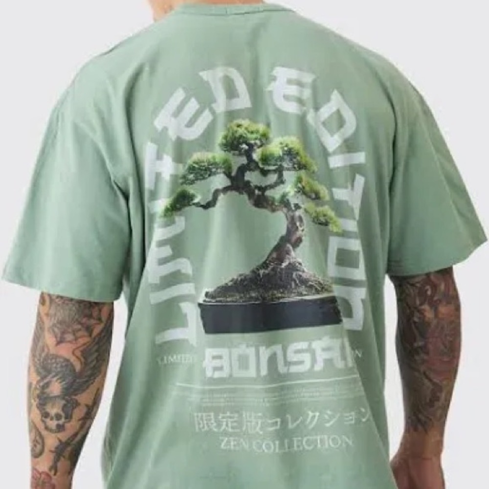 FINAL PRICE Boohoo Men’s Zen Tee